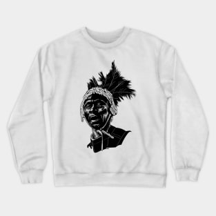 Happy Native American Crewneck Sweatshirt